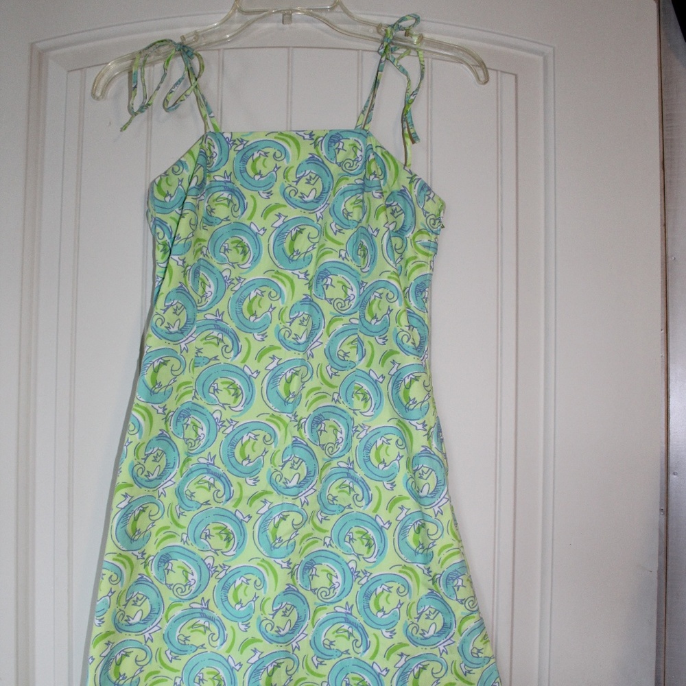 Lilly Pulitzer lizard dress size 0